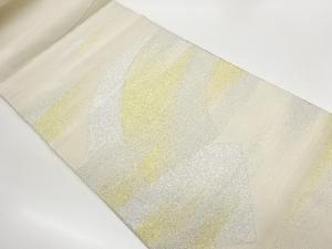 綴れ霞に地紙模様織出し袋帯